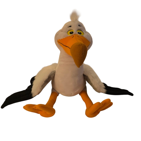 Disney Other - Disney Disneyland World Little Mermaid Plush Scuttle Seagull